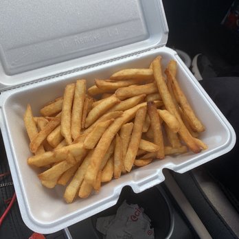 SlingEm's Food Truck - french fries in a styrofoam container - Food Trucks Near Me - Ooltewah, Tennessee