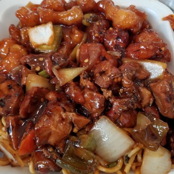 Stir Fry 88 - General Tso's, mango chicken, and Thai chicken, over noodles. - Chinese Near Me - Dublin, Ohio Stir Fry 88 - General Tso's, mango chicken, and Thai chicken, over noodles. - Chinese Near Me - Dublin, Ohio