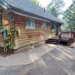 After power wash and getting ready to stain After power wash and getting ready to stain