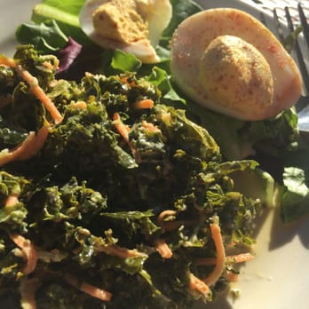 Lamplighter Coffee Roasters - Kale slaw and deviled egg. - Coffee & Tea Near Me - Richmond, Virginia
