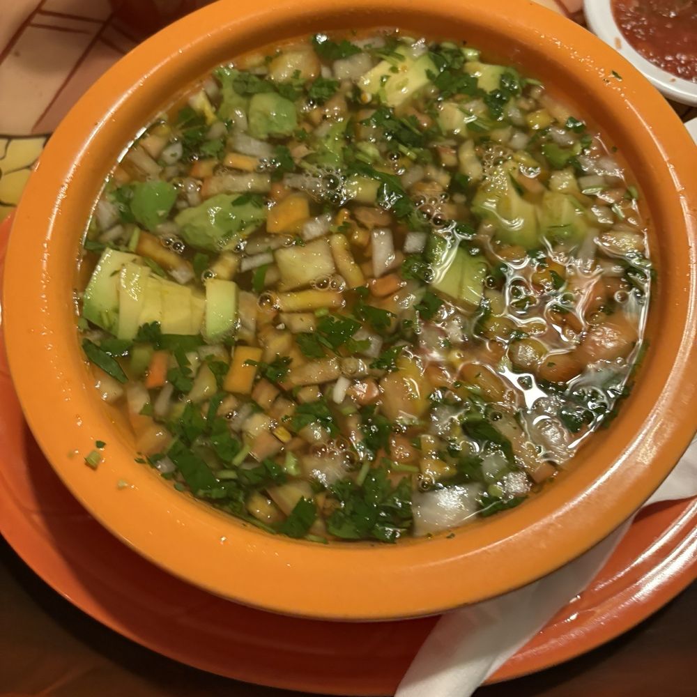 EL Azabache Mexican Restaurant - Chicken and vegetable soup - Mexican Near Me - Indianapolis, Indiana