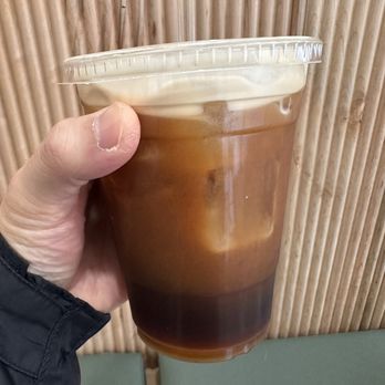 PVDonuts - Nitro cold brew--wasn't bad. But need to try it with no ice next time - Donuts Near Me - Providence, Rhode Island