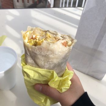 El Taco - Chunky potato breakfast burrito - Mexican Near Me - San Pedro, California