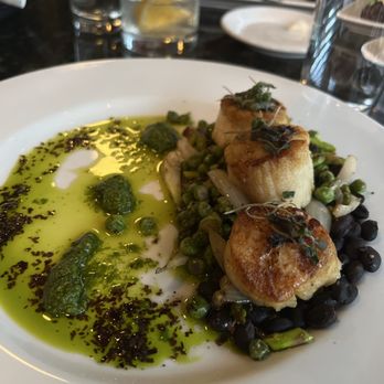 Parker's Bistro - Scallops with seaweed butter - American Near Me - Sioux Falls, South Dakota Parker's Bistro - Scallops with seaweed butter - American Near Me - Sioux Falls, South Dakota