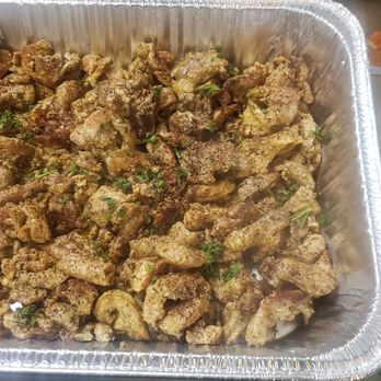 Casablanca Restaurant  -  pan of chicken and vegetables - Mediterranean Near Me - Denver, Colorado
