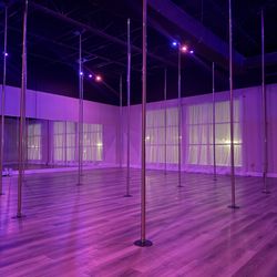 North Pole Dance Studio - Studio A - large room with windows