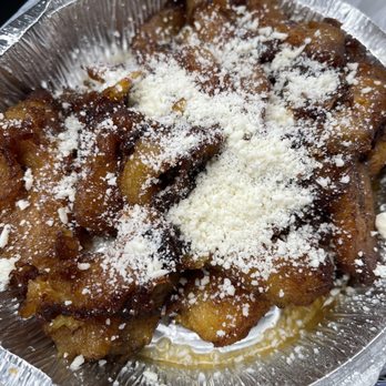 Chellas Arepa Kitchen - Fried Plaintain with Cojita cheese - Venezuelan Near Me - Lancaster, Pennsylvania Chellas Arepa Kitchen - Fried Plaintain with Cojita cheese - Venezuelan Near Me - Lancaster, Pennsylvania
