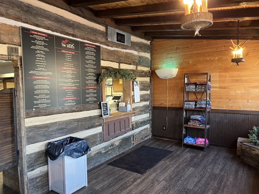 Log Cabin Barbecue by null