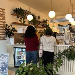 Front desk area