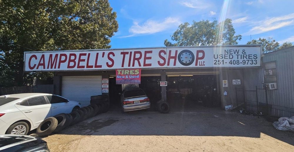 CAMPBELL’S TIRES Updated July 2024 5863 US90, Theodore, Alabama