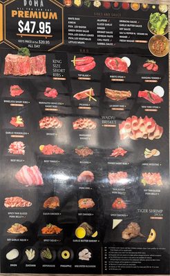 Menu photo 5 Doma The Korean BBQ Las Vegas, NV