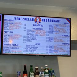 La Maracucha Venezuelan Restaurant - Menu updated 2024
