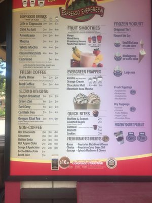 Menu photo 3 Espresso Evergreen Evergreen, CO Menu photo 3 Espresso Evergreen Evergreen, CO