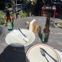 Happy Hour - Empty plates after chicken night!