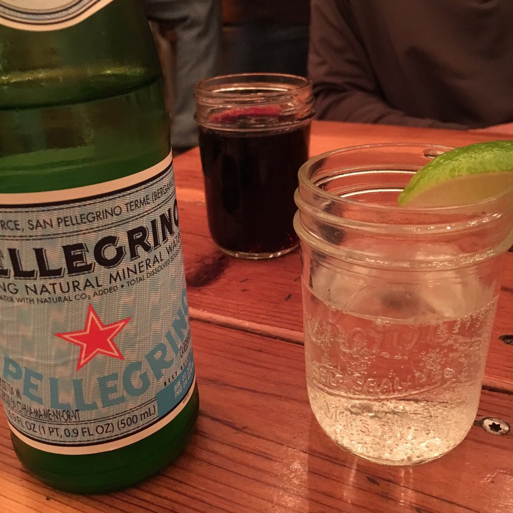 Fish 101 - Cheers to the jelly jars for glasses - Seafood Near Me - Encinitas, California Fish 101 - Cheers to the jelly jars for glasses - Seafood Near Me - Encinitas, California