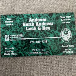 Andover - North Andover Lock & Key