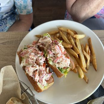 Dry Dock Waterfront Grill - Lobster Roll Plate - Seafood Near Me - Longboat Key, Florida