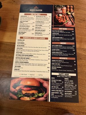 Menu photo 2 Beer Baron Bar & Kitchen Pleasanton, CA Menu photo 2 Beer Baron Bar & Kitchen Pleasanton, CA