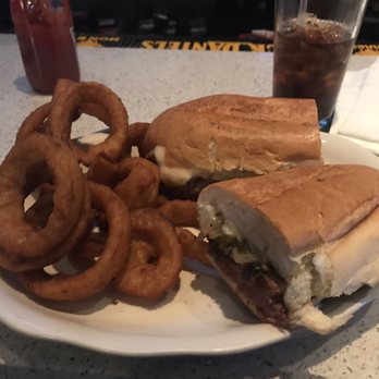 The Saloon - Mississippi Gambler with onion rings. - Pubs Near Me - Pearl River, New York The Saloon - Mississippi Gambler with onion rings. - Pubs Near Me - Pearl River, New York