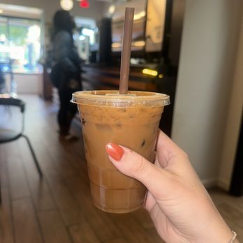 Rue Cafe - Biscoff Latte - Coffee & Tea Near Me - Washington, DC, District of Columbia