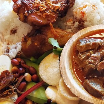 Reunion Malaysian Cafe + Kitchen - National Plate (deluxe nasi lemak) - Malaysian Near Me - Kirkland, Washington