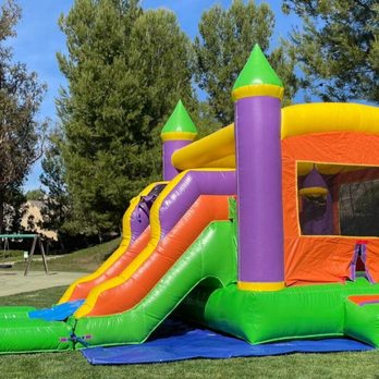Whirlie's World - Orange Slide Combo - Bounce House Rentals Near Me - Brandon, Vermont Whirlie's World - Orange Slide Combo - Bounce House Rentals Near Me - Brandon, Vermont