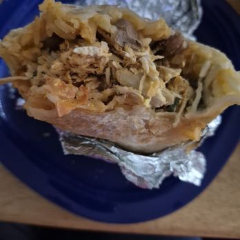 Lalo’s Taqueria - Shredded chicken super burrito. Delicious - Mexican Near Me - Hayward, California Lalo’s Taqueria - Shredded chicken super burrito. Delicious - Mexican Near Me - Hayward, California