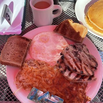 John's Restaurant - Pork Chops & Eggs - American Near Me - Palm Springs, California John's Restaurant - Pork Chops & Eggs - American Near Me - Palm Springs, California