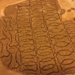 CahaBones - Peanut Butter + Bacon spent grain dog treats