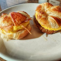 Small Towne Lounge - Made to order fresh breakfast sandwiches.