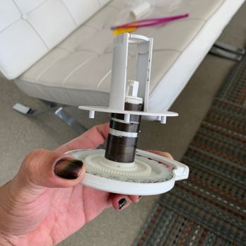 Lifetime Blinds - Roller blind gear that's popped open. - Shades & Blinds Near Me - Palm Springs, California Lifetime Blinds - Roller blind gear that's popped open. - Shades & Blinds Near Me - Palm Springs, California