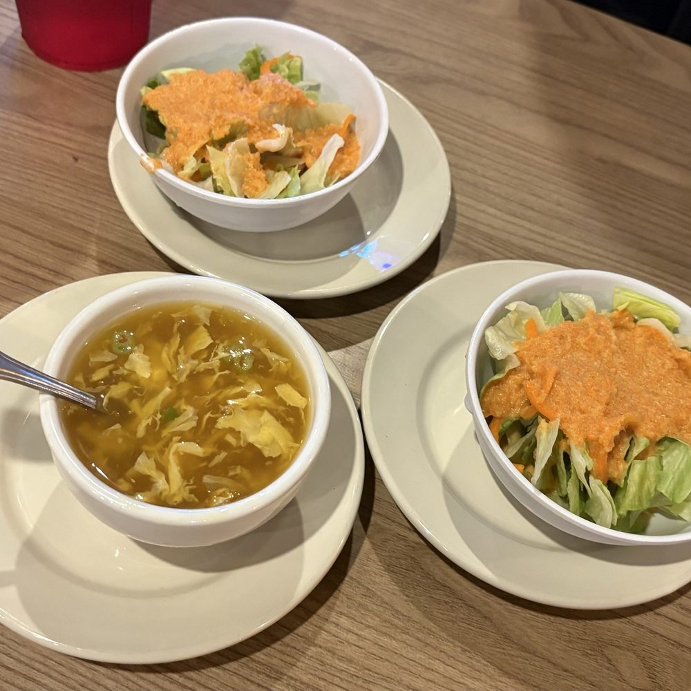 Thai Pepper - Miso Soup and Small House Salad - Pan Asian Near Me - Warner Robins, Georgia Thai Pepper - Miso Soup and Small House Salad - Pan Asian Near Me - Warner Robins, Georgia