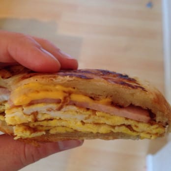 Dream Fluff Donuts - Ham egg and cheese croissant. - Donuts Near Me - Berkeley, California