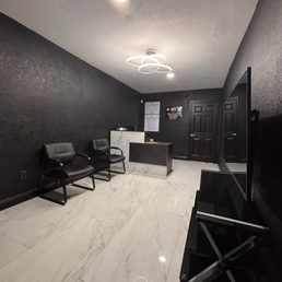 Front desk & Waiting area.