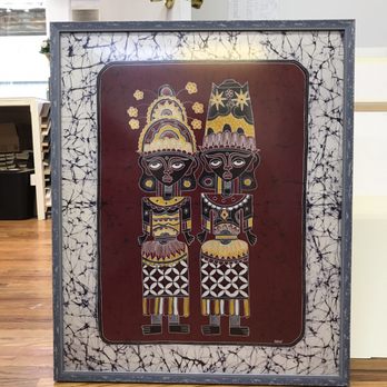 Grand Picture Framing - Batik art framed at Grand Picture Framing NYC. - Framing Near Me - New York, New York Grand Picture Framing - Batik art framed at Grand Picture Framing NYC. - Framing Near Me - New York, New York
