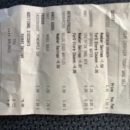 Additional receipt Additional receipt