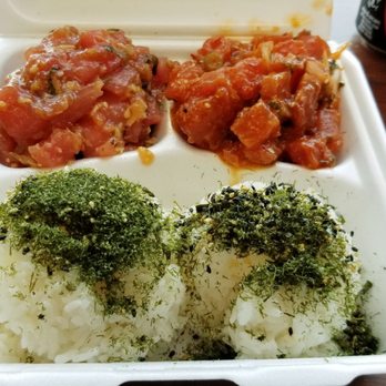 Poke Etc - Ginger on the left and basic spicy on the right. - Hawaiian Near Me - Carson, California Poke Etc - Ginger on the left and basic spicy on the right. - Hawaiian Near Me - Carson, California