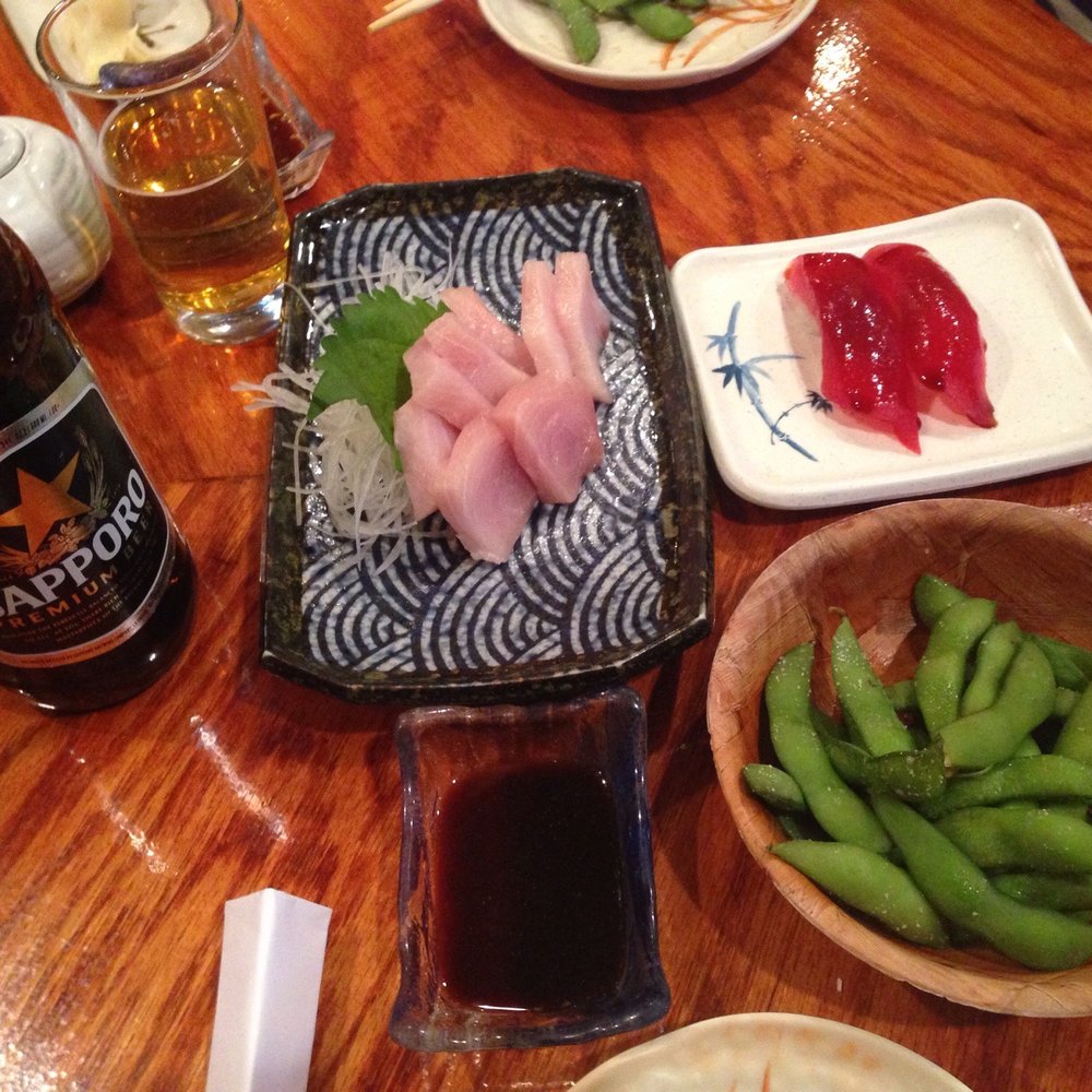 Ajisai - Raw tuna and yellow tail sashi! - Japanese Near Me - West Hollywood, California Ajisai - Raw tuna and yellow tail sashi! - Japanese Near Me - West Hollywood, California