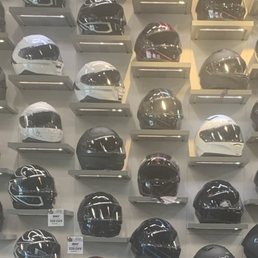 Assortment of helmets Assortment of helmets
