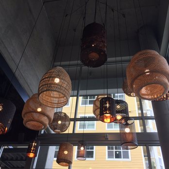 Woodblock - Ceiling - Cocktail Bars Near Me - Redmond, Washington