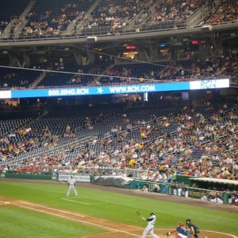 Nationals Park - You can see the full moon peeking behind the upper reserve seats. - Stadiums & Arenas Near Me - Washington, DC, District of Columbia Nationals Park - You can see the full moon peeking behind the upper reserve seats. - Stadiums & Arenas Near Me - Washington, DC, District of Columbia