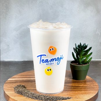 Teamoji - B7 Brown Rice Milk Tea 日式玄米奶茶 - Bubble Tea Near Me - Columbus, Ohio
