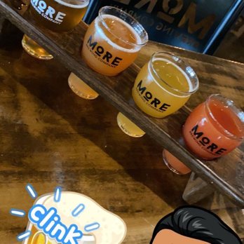 More Brewing - Beer flight - Breweries Near Me - Huntley, Illinois