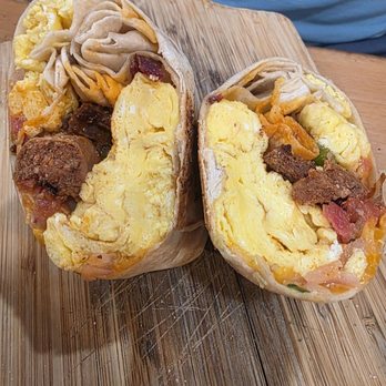 The Hen and The Hog - Baja Breakfast Wrap - Breakfast & Brunch Near Me - Boca Raton, Florida The Hen and The Hog - Baja Breakfast Wrap - Breakfast & Brunch Near Me - Boca Raton, Florida