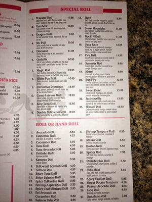 Menu photo 6 Wasabi Jacksonville, NC