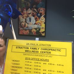 Stratton Family Chiropractic Wellness Center - Hours :)