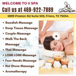 V Spa - Walk-in & Appointment Welcome