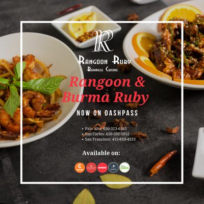 Menu photo 3 Rangoon Ruby Palo Alto, CA