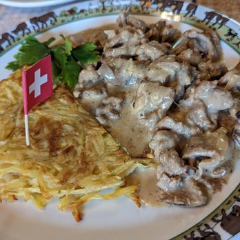 Auberge de Savièse - Veal platter - Swiss Food Near Me - Geneva, GE