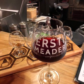 Superstition Meadery - Superstition Meadery's most Sophisticated Drink, the Chocolate Strawberry Sunrise - Tapas/Small Plates Near Me - Prescott, Arizona
